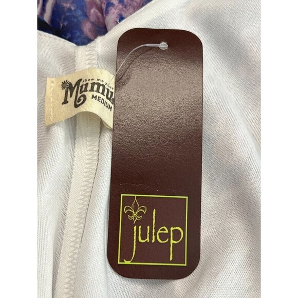 Show Me Your Mumu‎ Kiersten Purple Blue Haze Maxi Dress Size M V-Neck Hi-Lo Hem - Picture 10 of 16